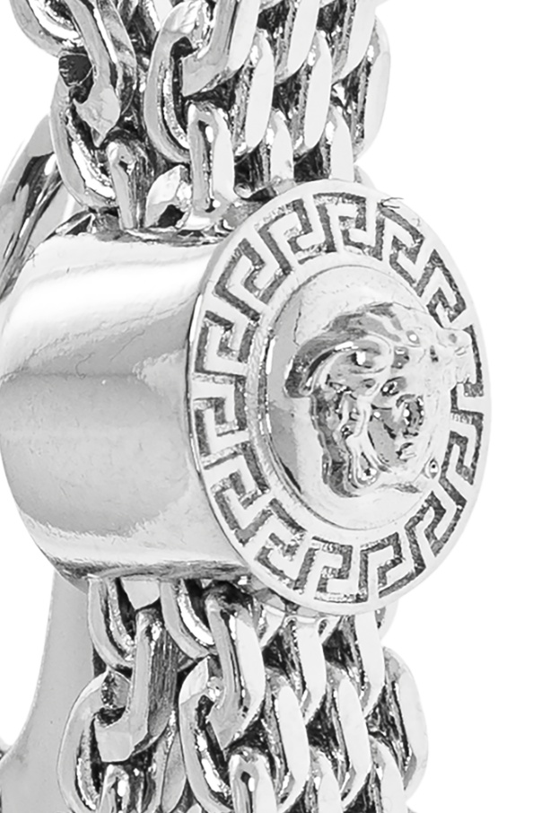 Versace Gianni Ribbon Clip Single Earring