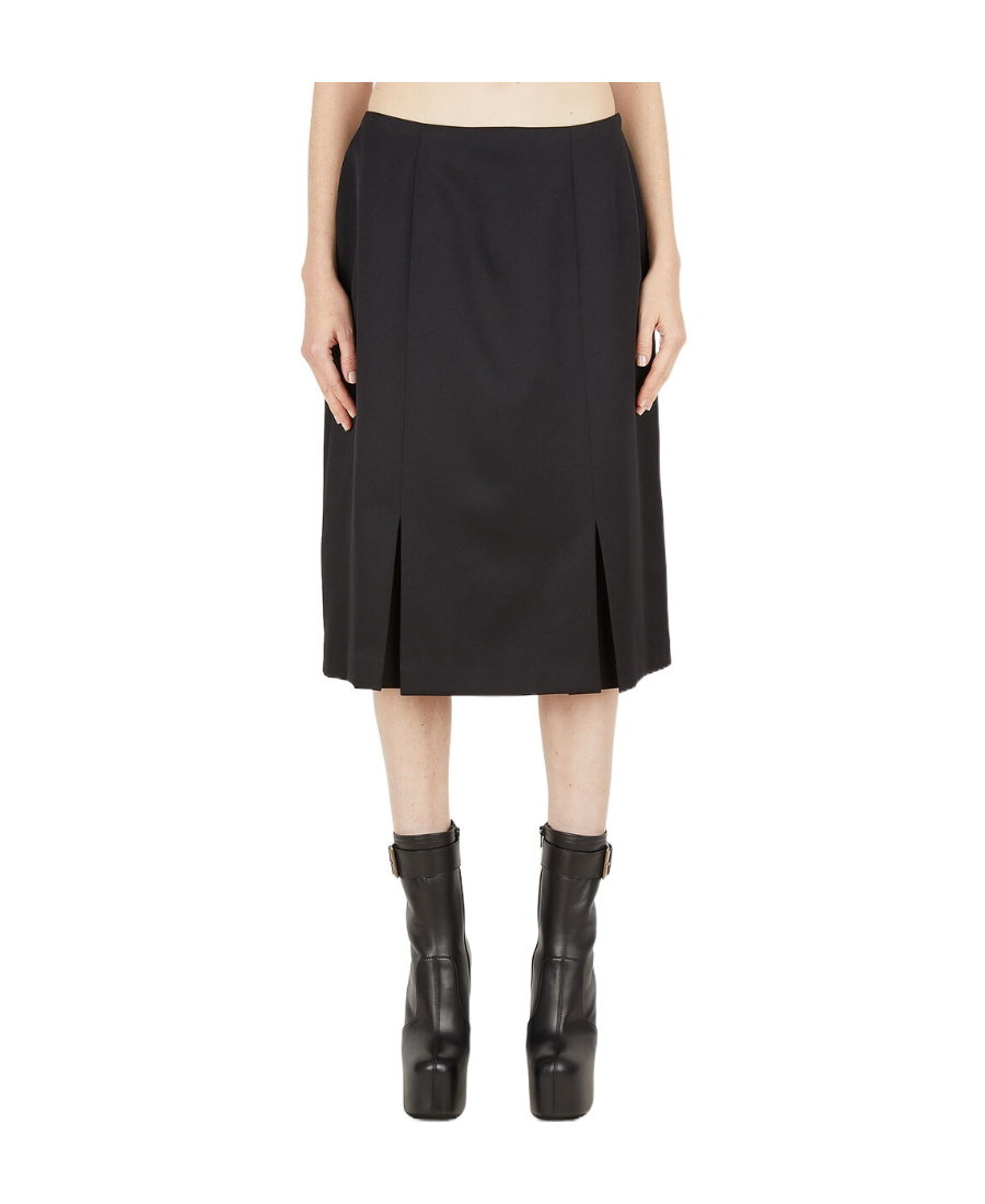 Raf Simons A-line Midi Skirt In Green