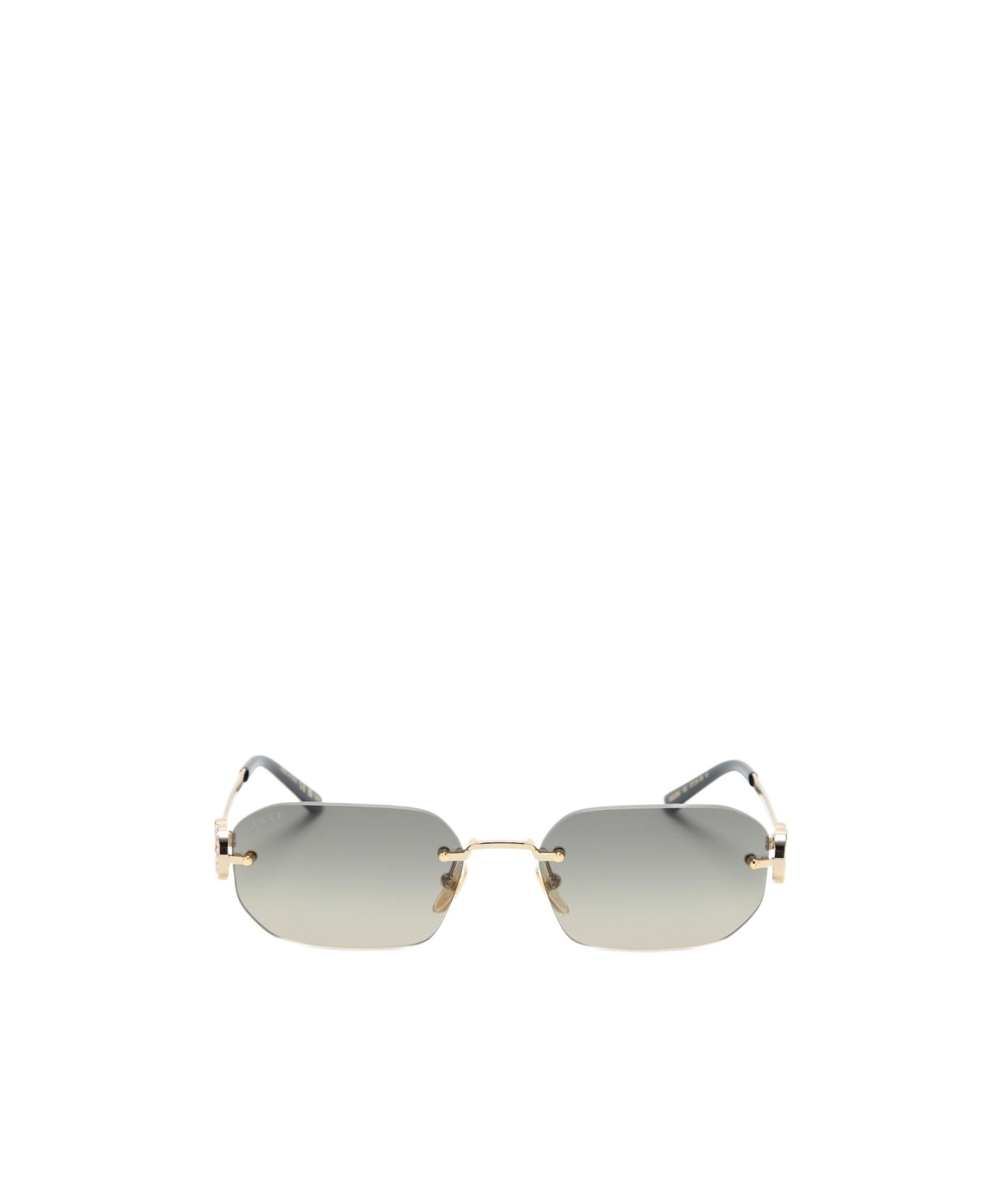Rectangular-frame sunglasses