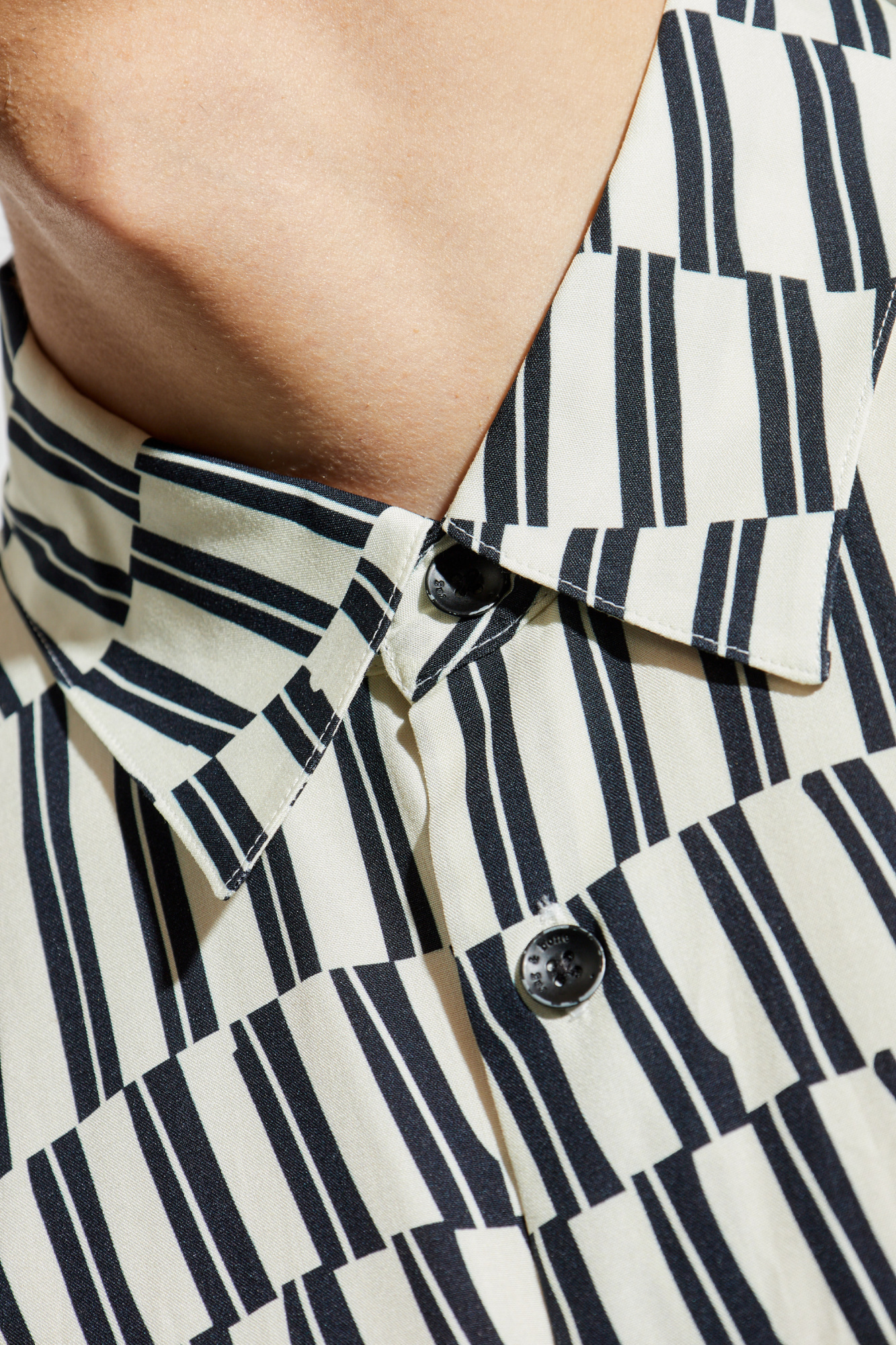 Rag & Bone Dalton Print Short Sleeve Button-up Shirt