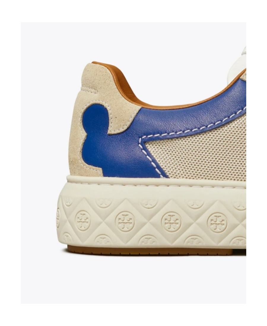 TORY BURCH LADYBUG LACE-UP SNEAKERS 