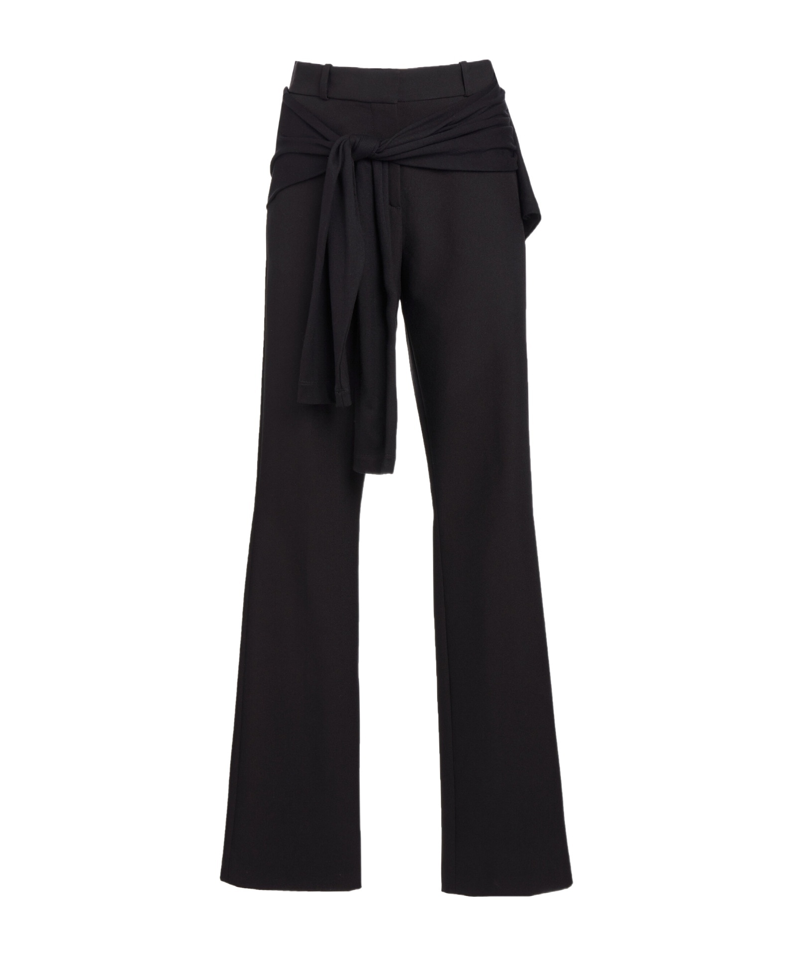 Coperni Tie-waist Trousers In Black