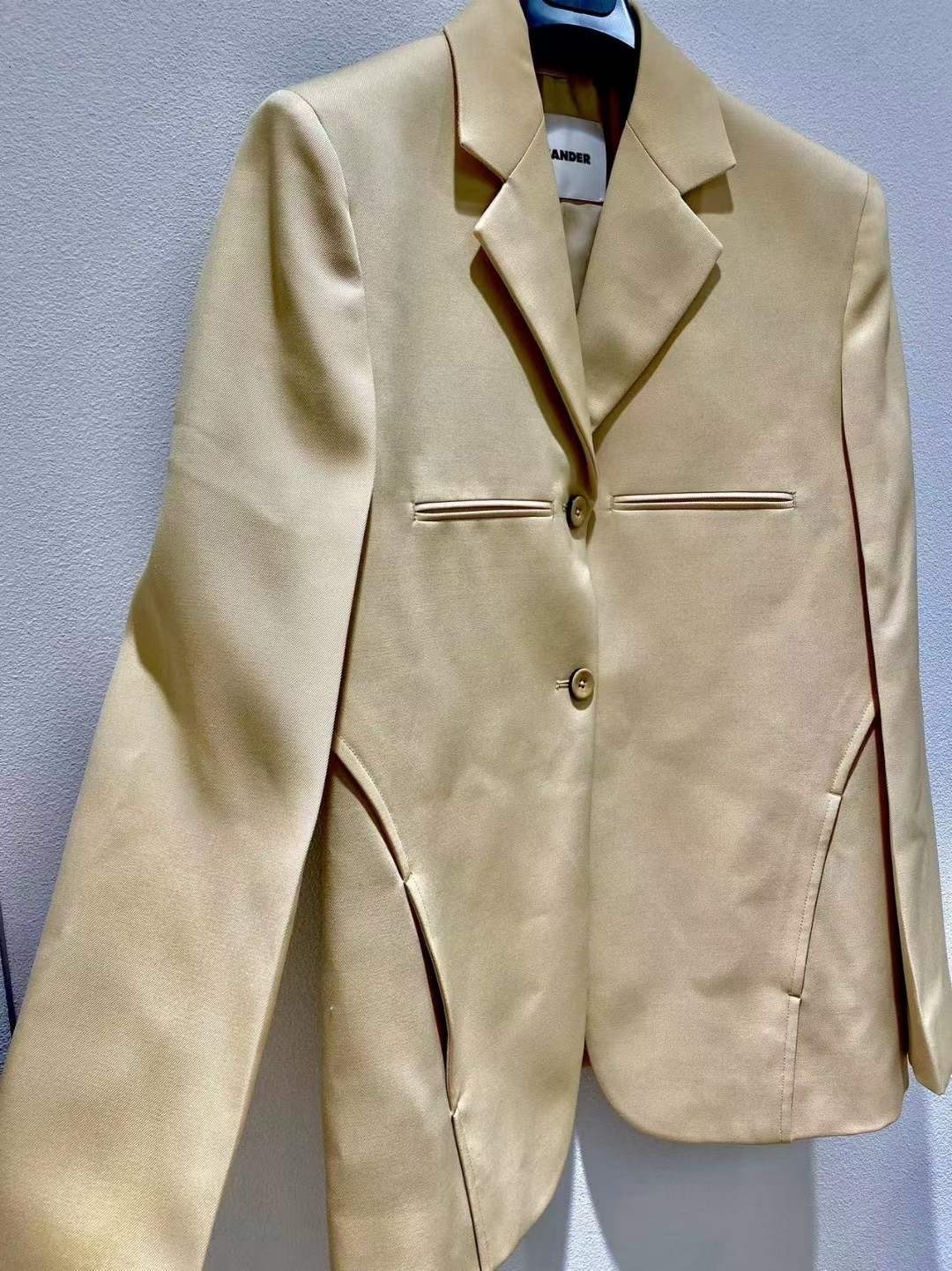 JIL SANDER LOGO SUIT JACKET