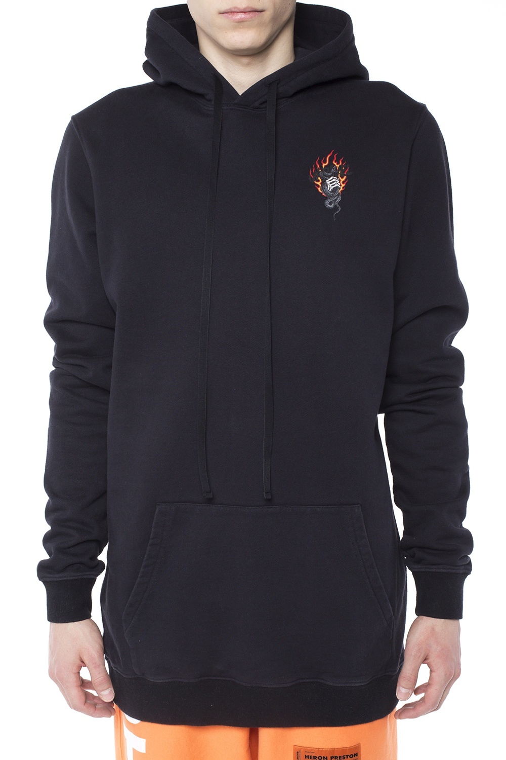 Ben Taverniti Unravel Project Hooded Sweater In Black