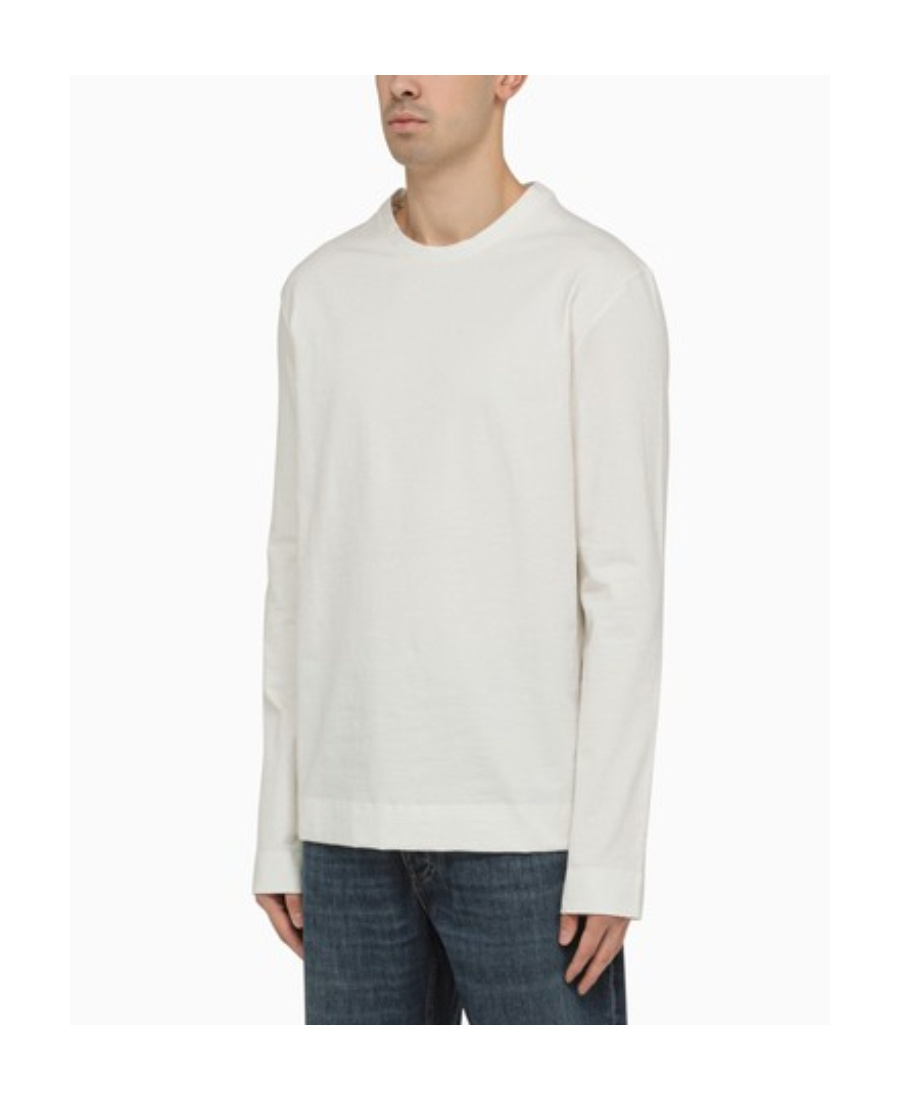Jil Sander Basic Long-sleeved T-shirt In White