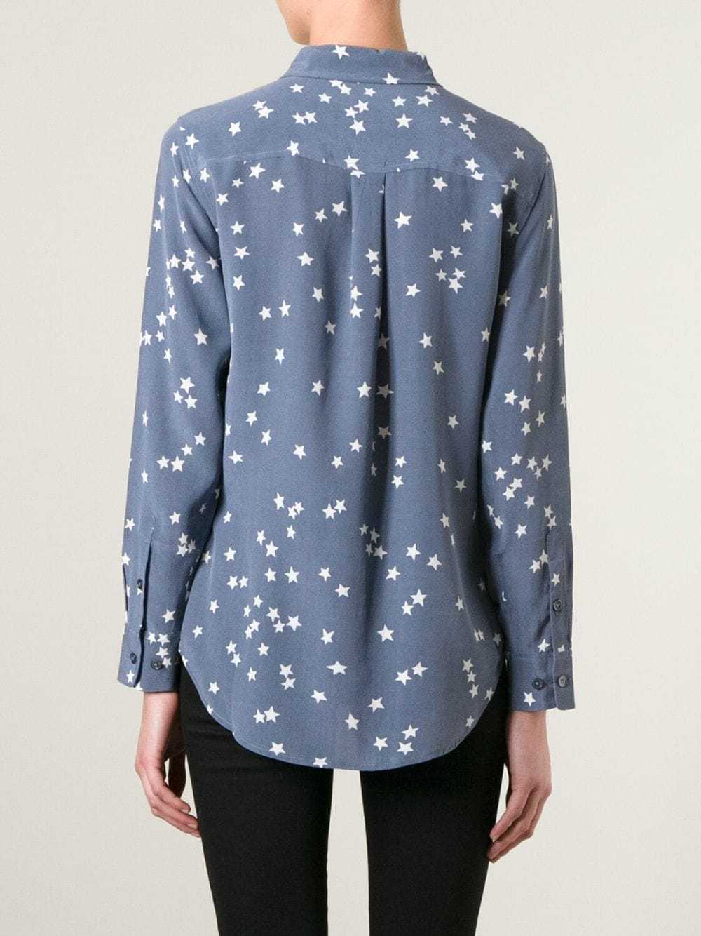 EQUIPMENT SIGNATURE SLIM-FIT SILK SHIRT