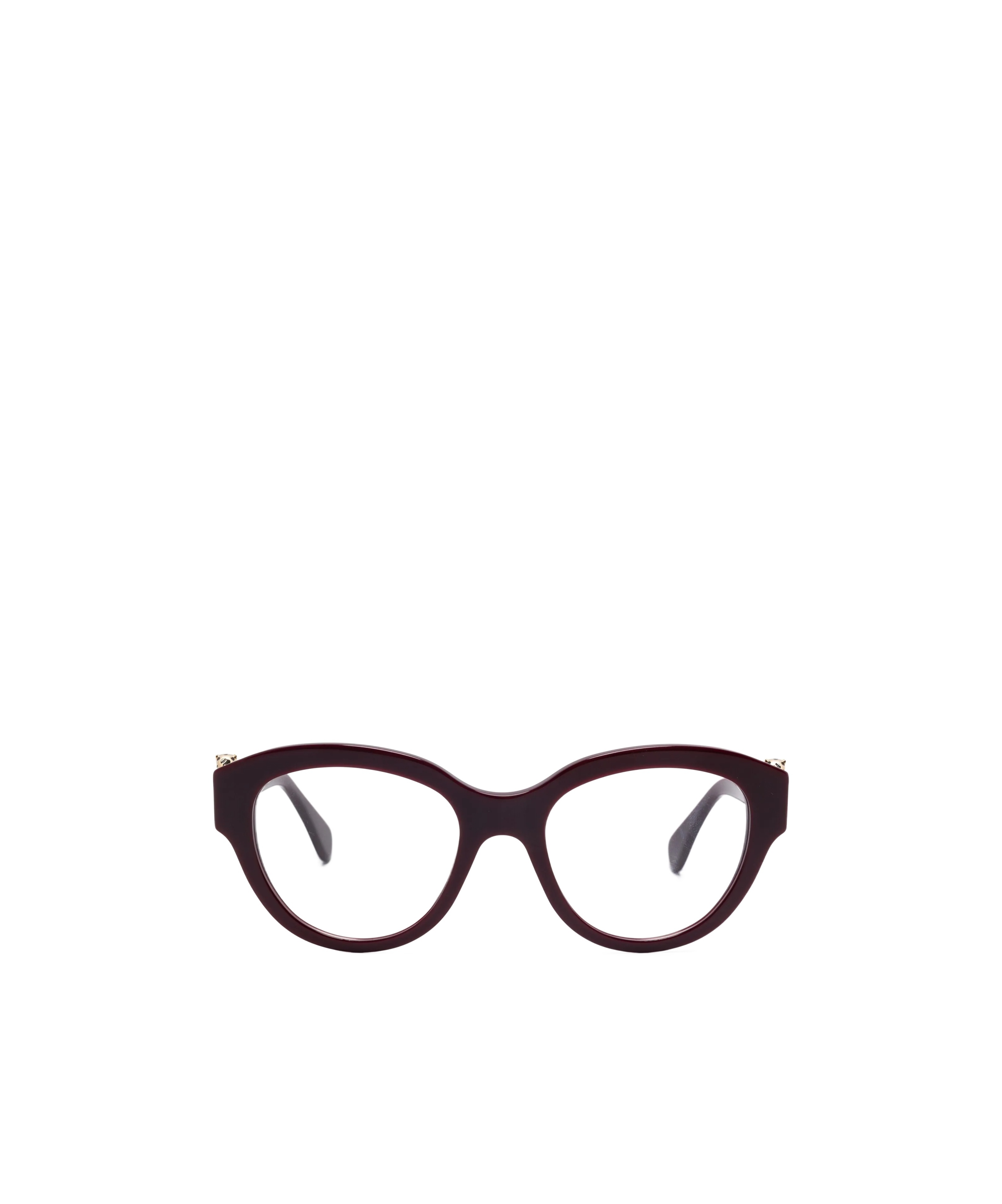 Cartier Round-frame Glasses In Black