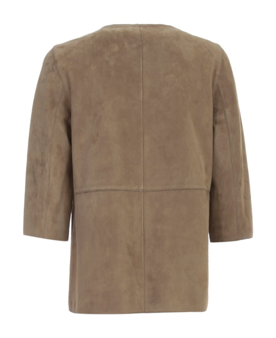 Shop The Jack Leathers Overcoat In Brown