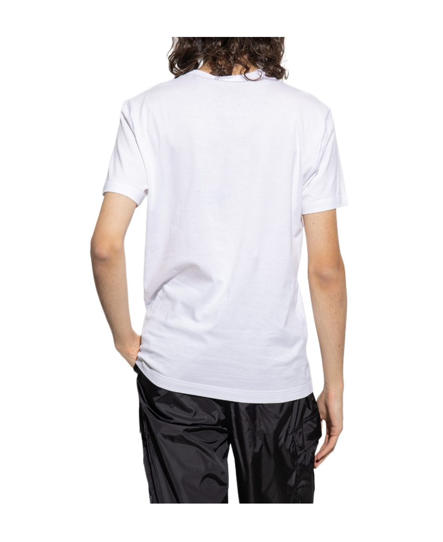 Shop Dolce & Gabbana Logo-plaque Short-sleeve T-shirt In White