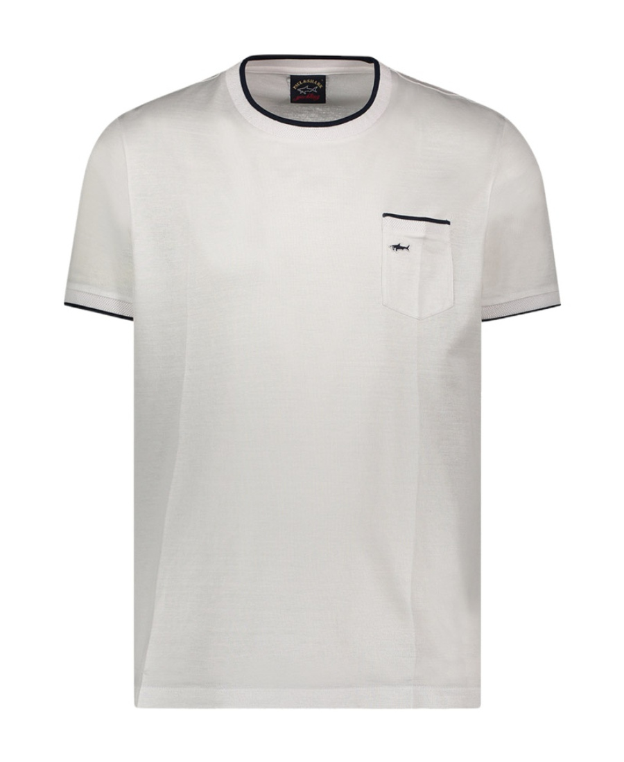 PAUL & SHARK T-SHIRT WITH ROUND NECK AND SHORT SLEEVES 