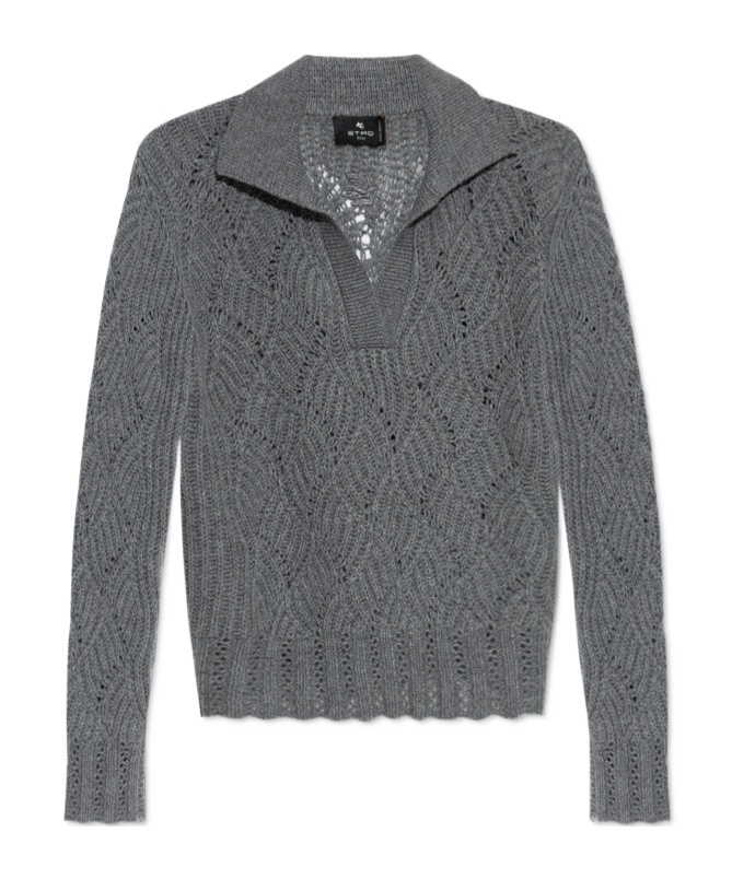 Etro Cable-knit Cashmere Sweater