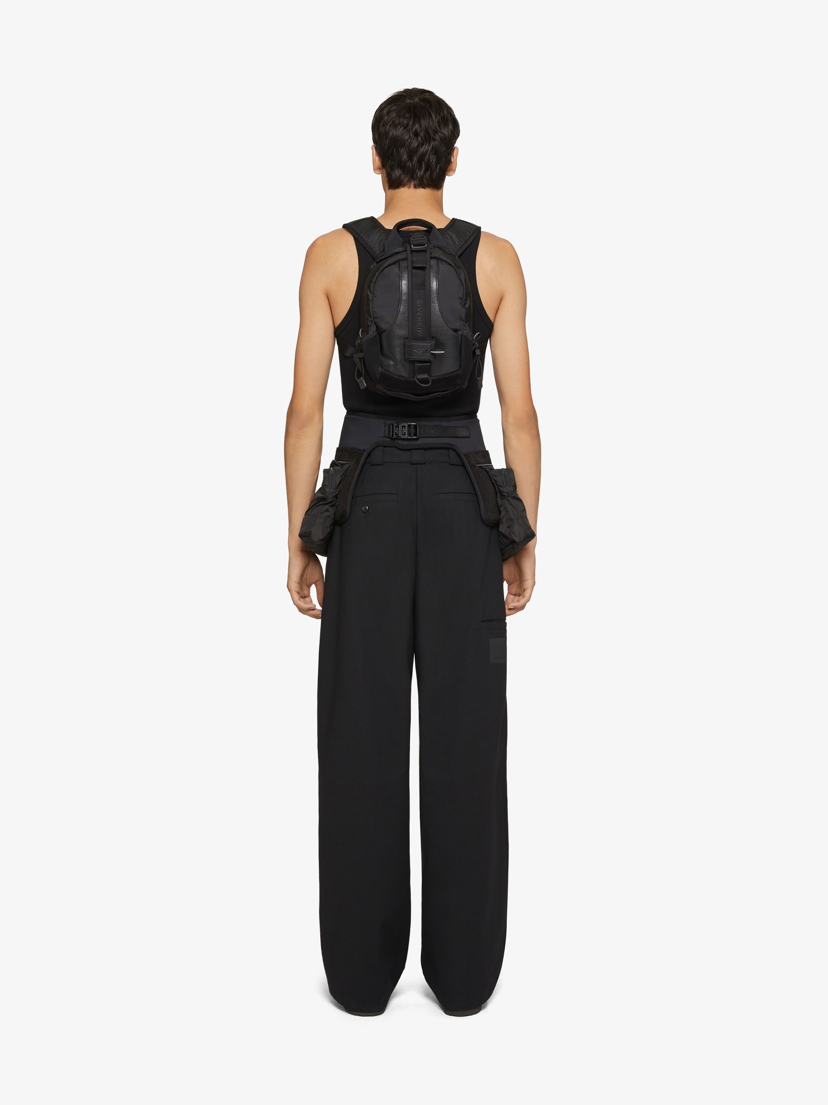 Givenchy Fine-ribbed Tank Top In Black