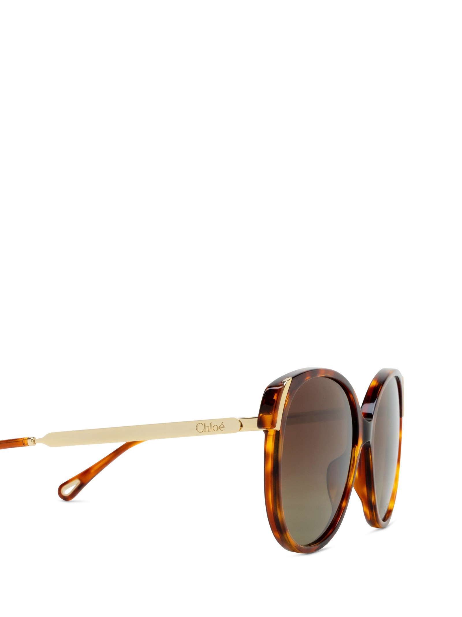 Chloé Butterfly-frame Sunglasses In Brown
