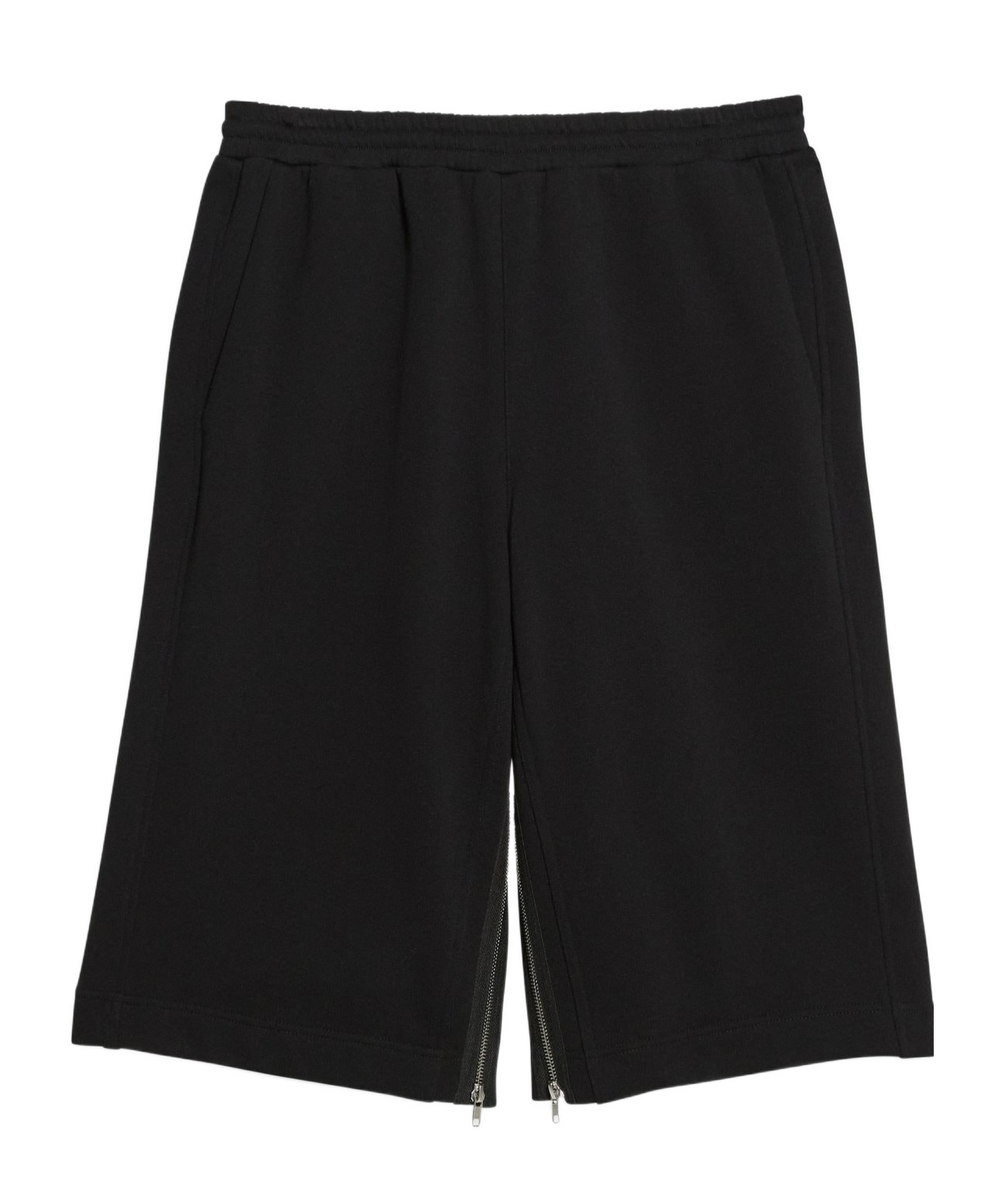Helmut Lang Elastic Waist Shorts In Black