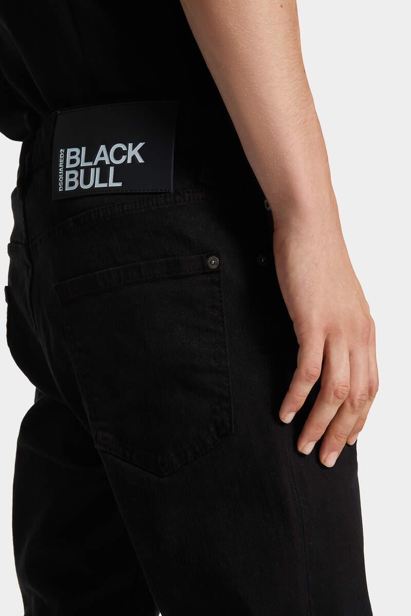 Dsquared2 Belt-loop Jeans In Black