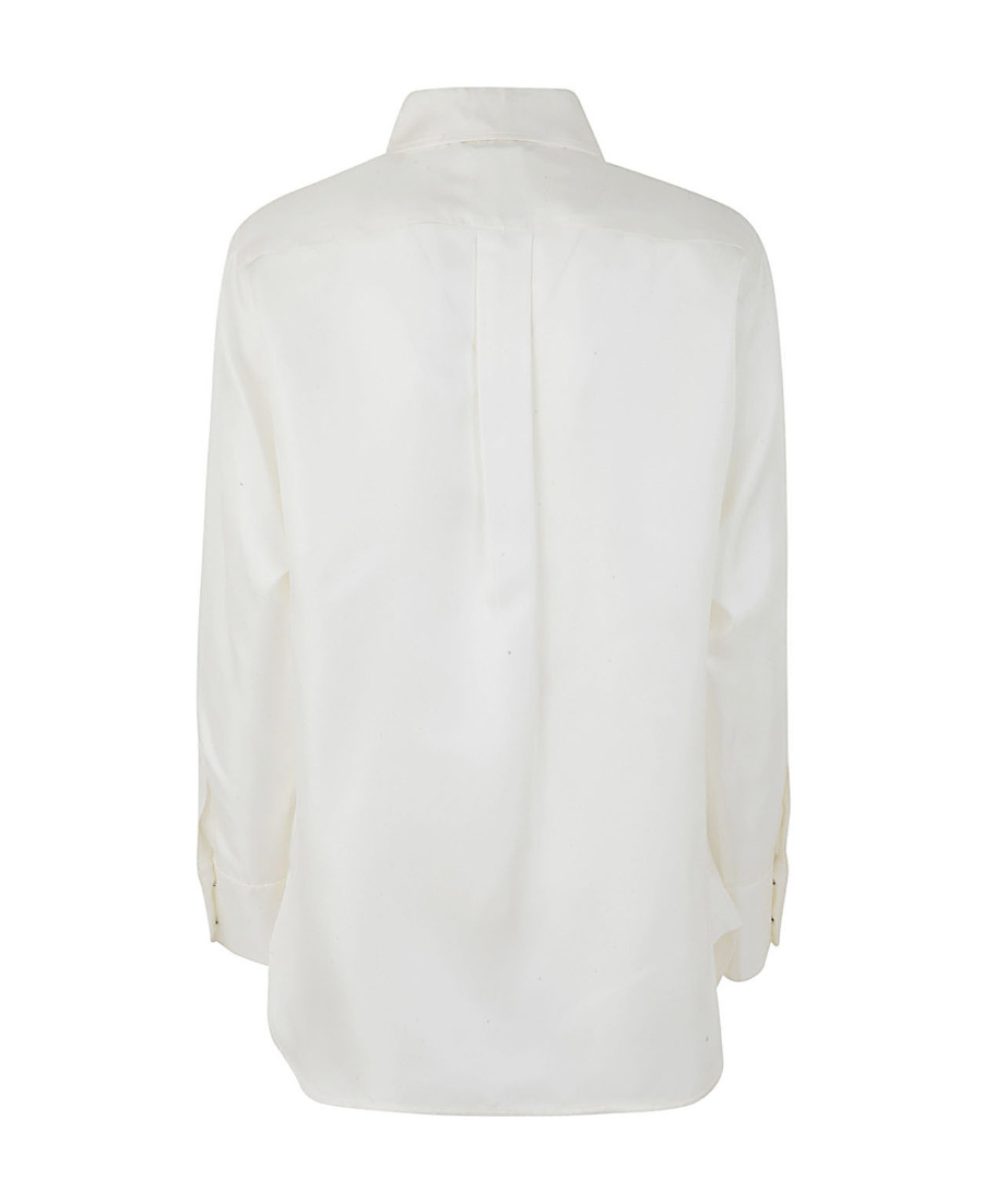 Max Mara Women White Cotton Shirt In White