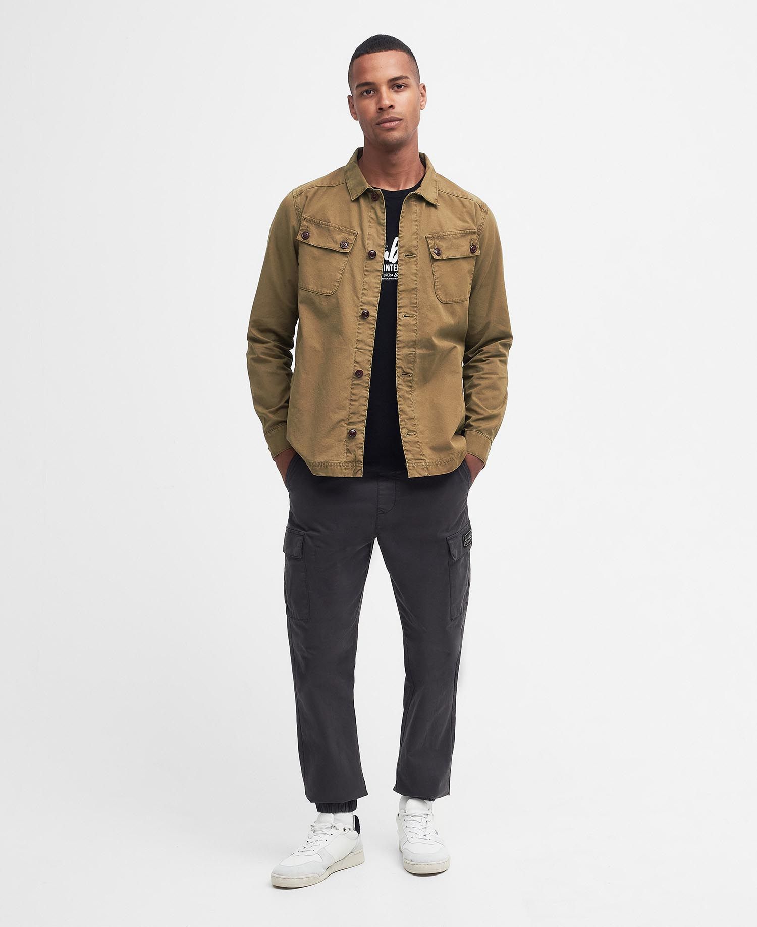 BARBOUR HARRIS COTTON SHIRT JACKET