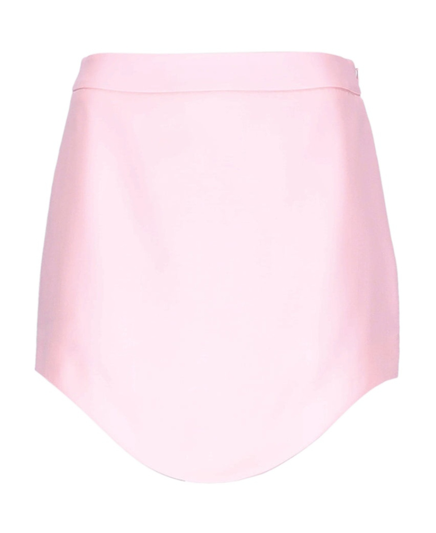 Shop Casablanca Middle Waist Skirt In Pink