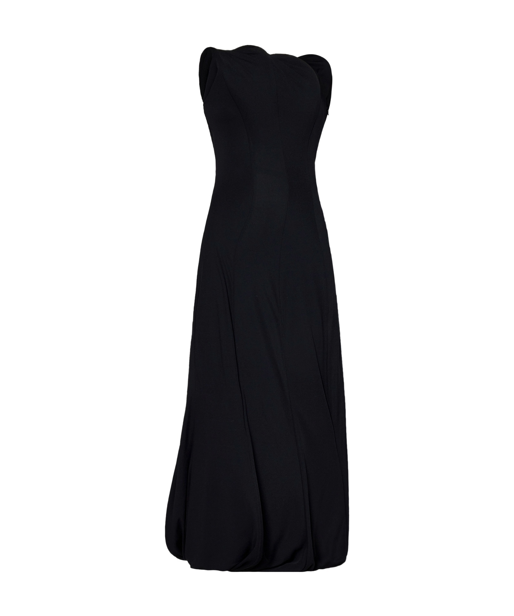 Victoria Beckham Black Strapless Dress