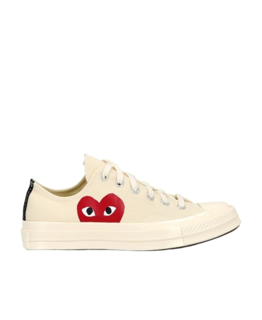 Comme Des Garçons Play Converse Taylor-7 Nd Comme Des Garcons Play Male In White