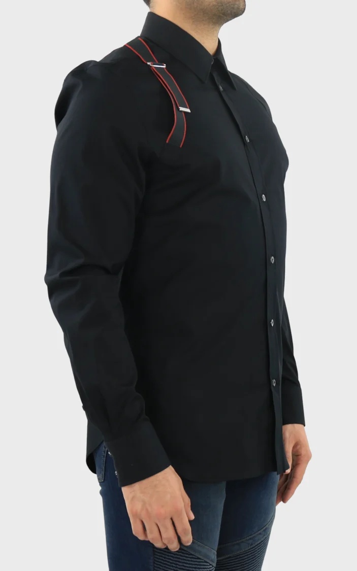 Alexander Mcqueen Alexander Mc Queen Harness Shirt In Black