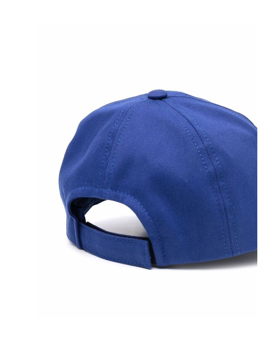 Off-white Embroidered-logo Baseball Cap In Blue