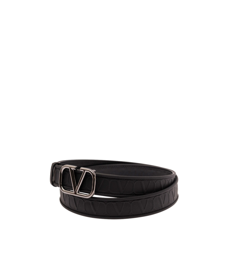 Shop Valentino Toile Iconographe Belt In Gray