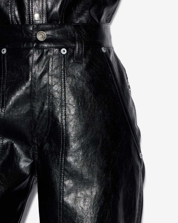 Shop Isabel Marant Étoile Ariete Pants In Black