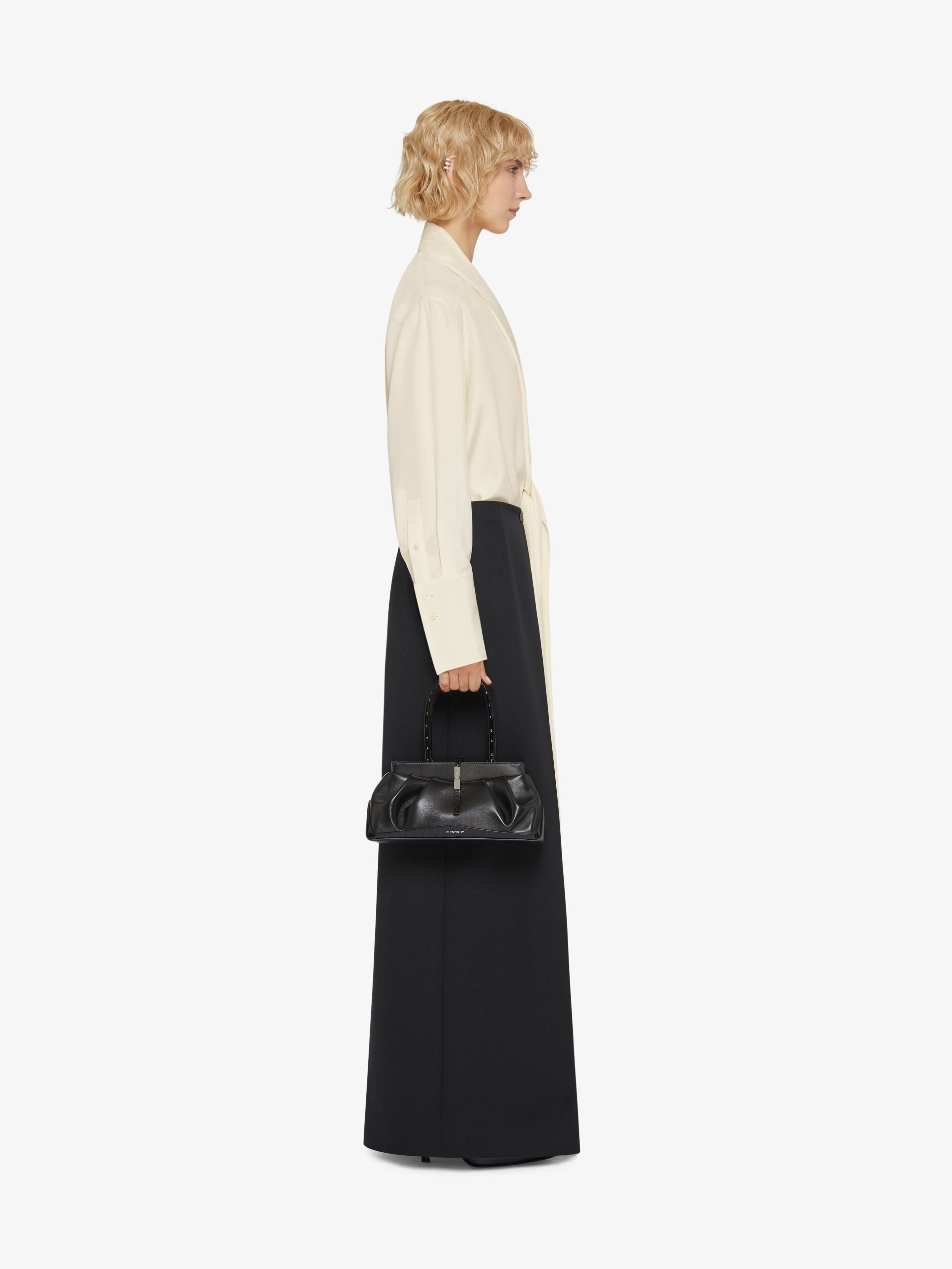 Givenchy Skirt In Wool And Mohair In Black