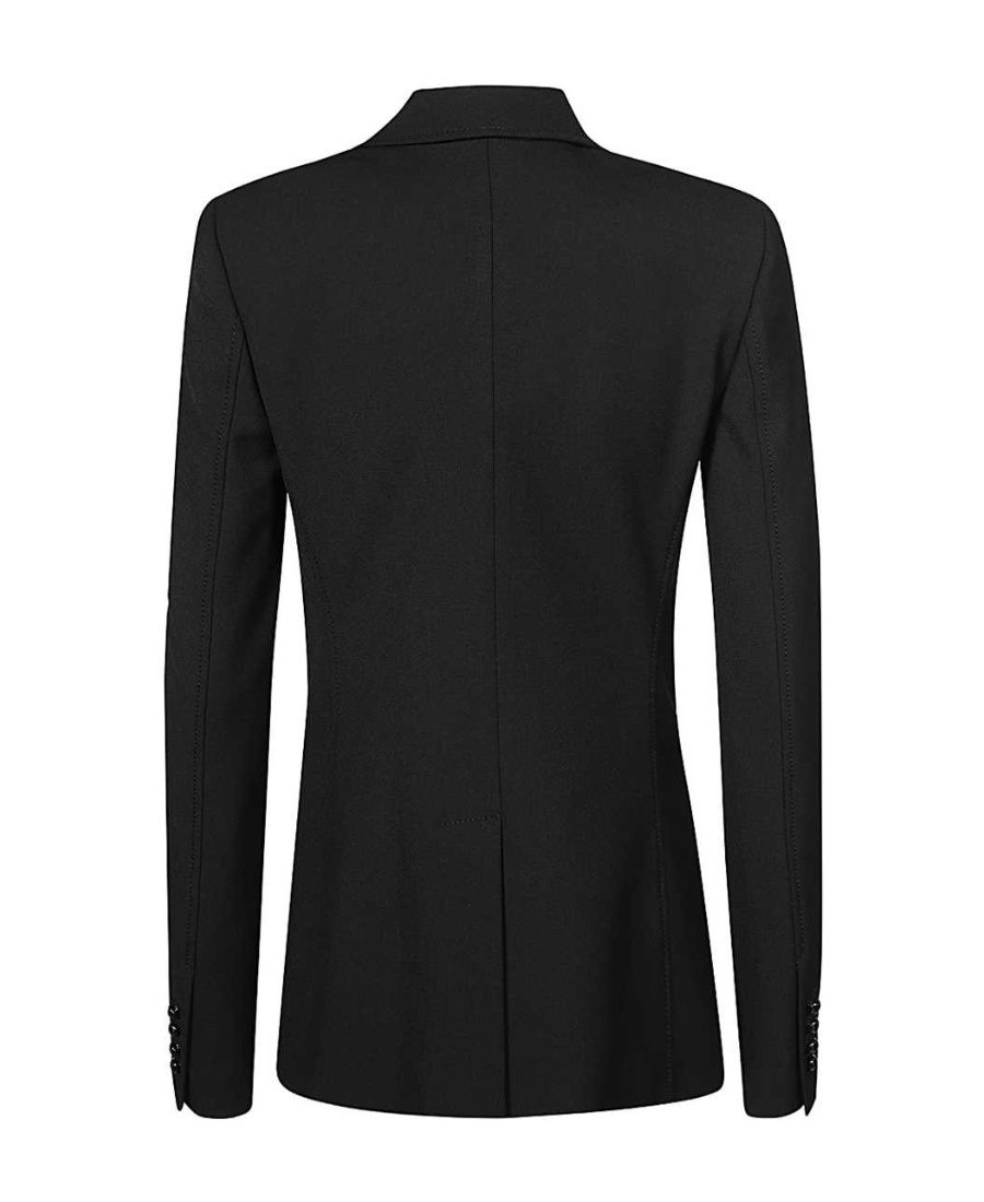 Pucci Marmo-print Single-breasted Blazer In Black