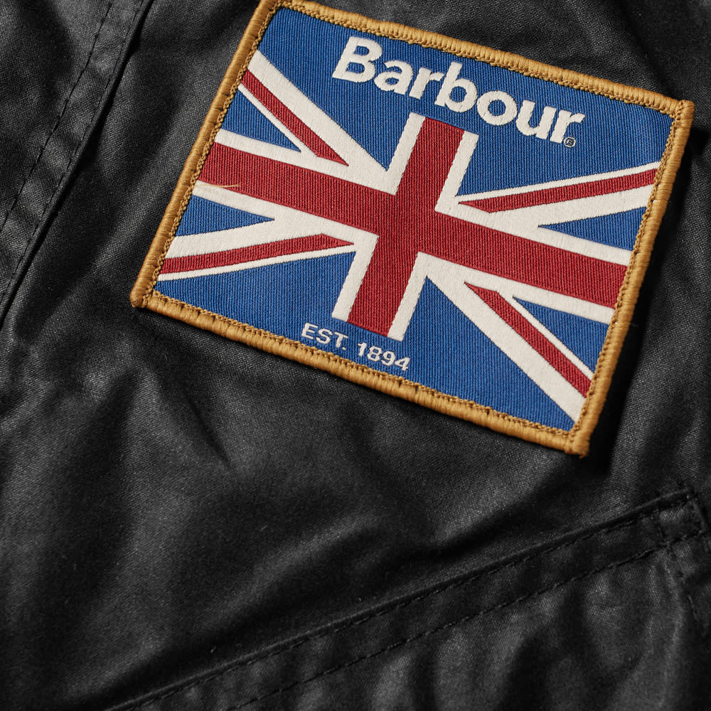 Barbour Long-sleeved Casual Jacket In Black
