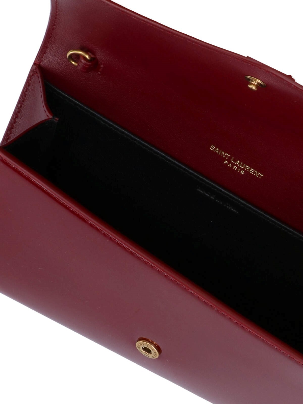 SAINT LAURENT CASSANDRE-LOGO ENVELOPE PURSE