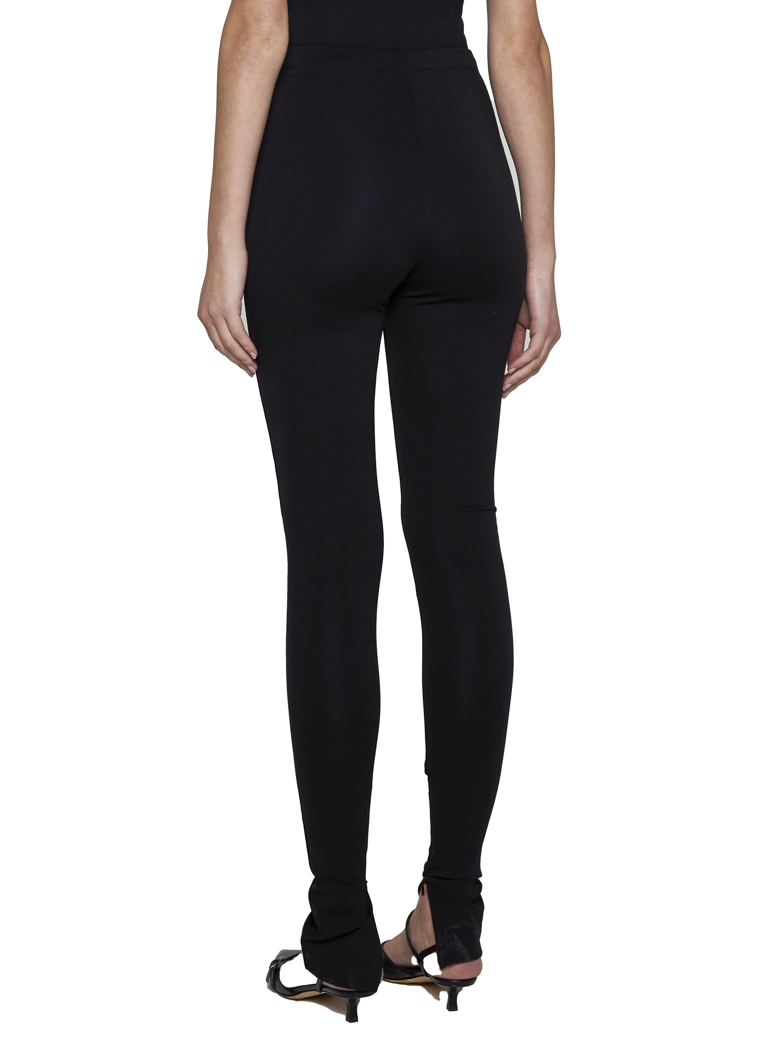 Wardrobe.nyc High Waist Stretch Casual Pants