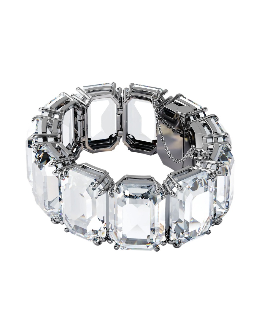 Swarovski Milenia Crystal-embellished Bracelet In White