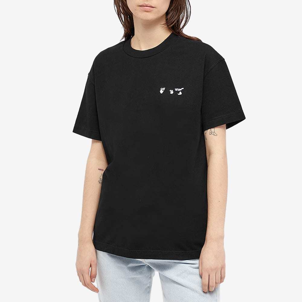 Off-white Logo-print T-shirt In Black