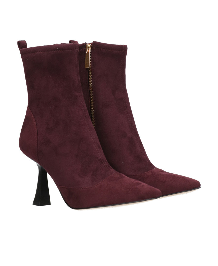 Michael Michael Kors Clara 80mm Faux-suede Boots In Red