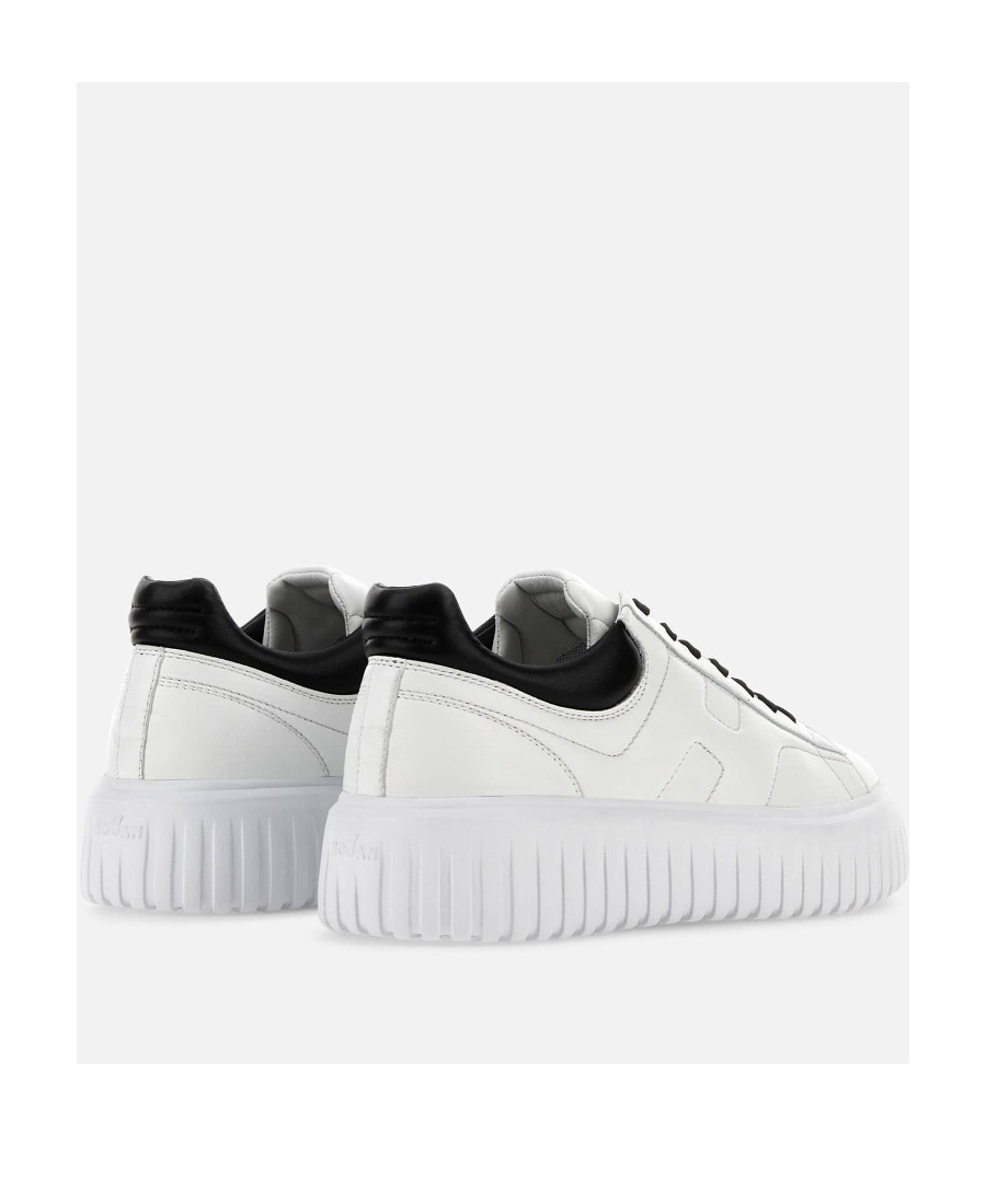 Hogan H-stripes Low-top Sneakers In White