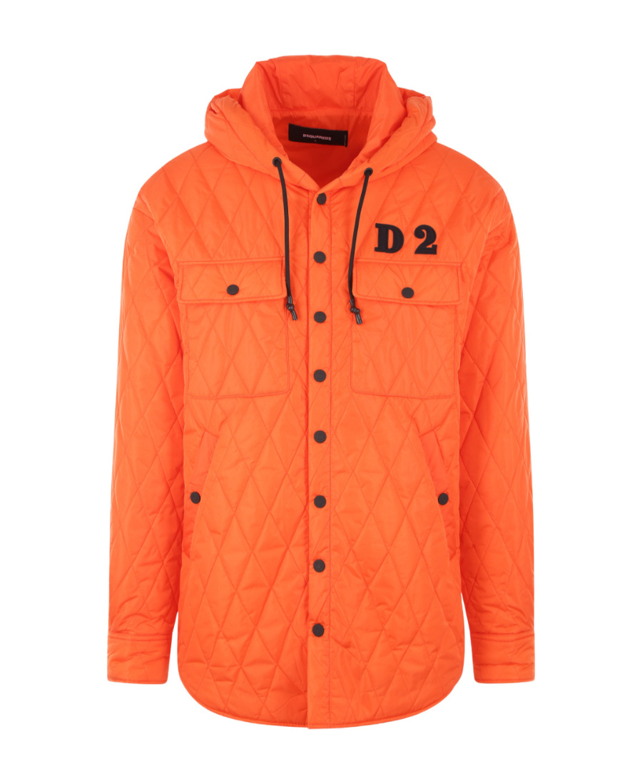 Dsquared2 Logo-patch Quilted Jacket