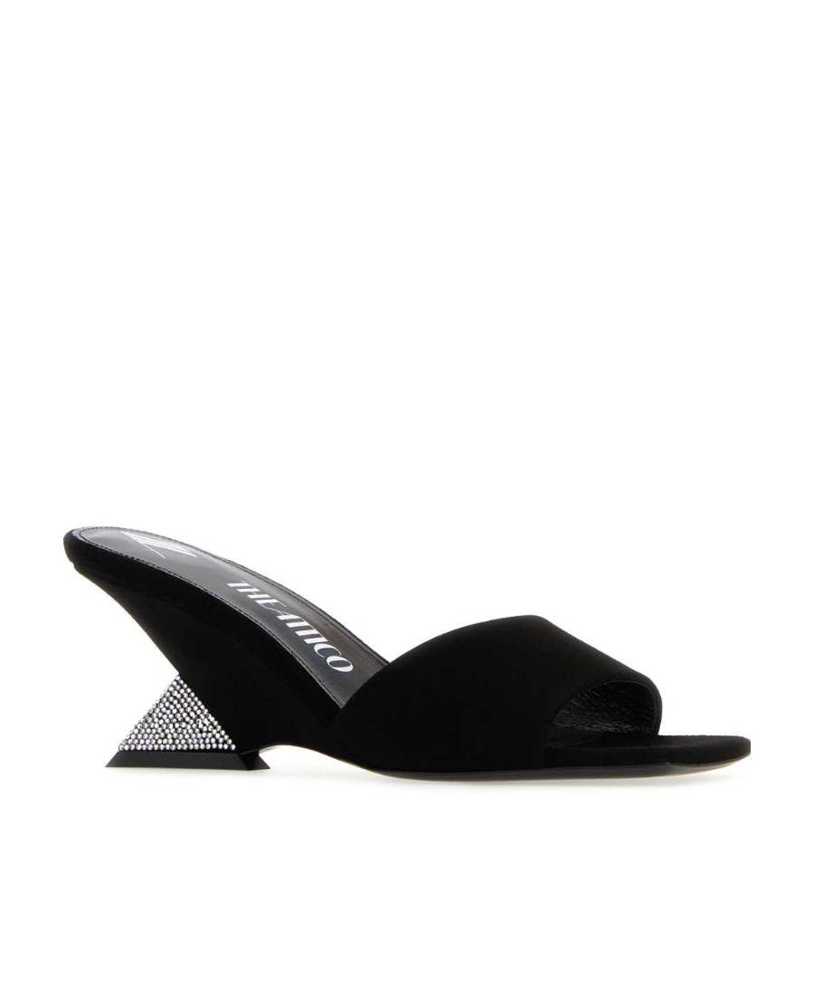 Attico Cheope Mules In Black