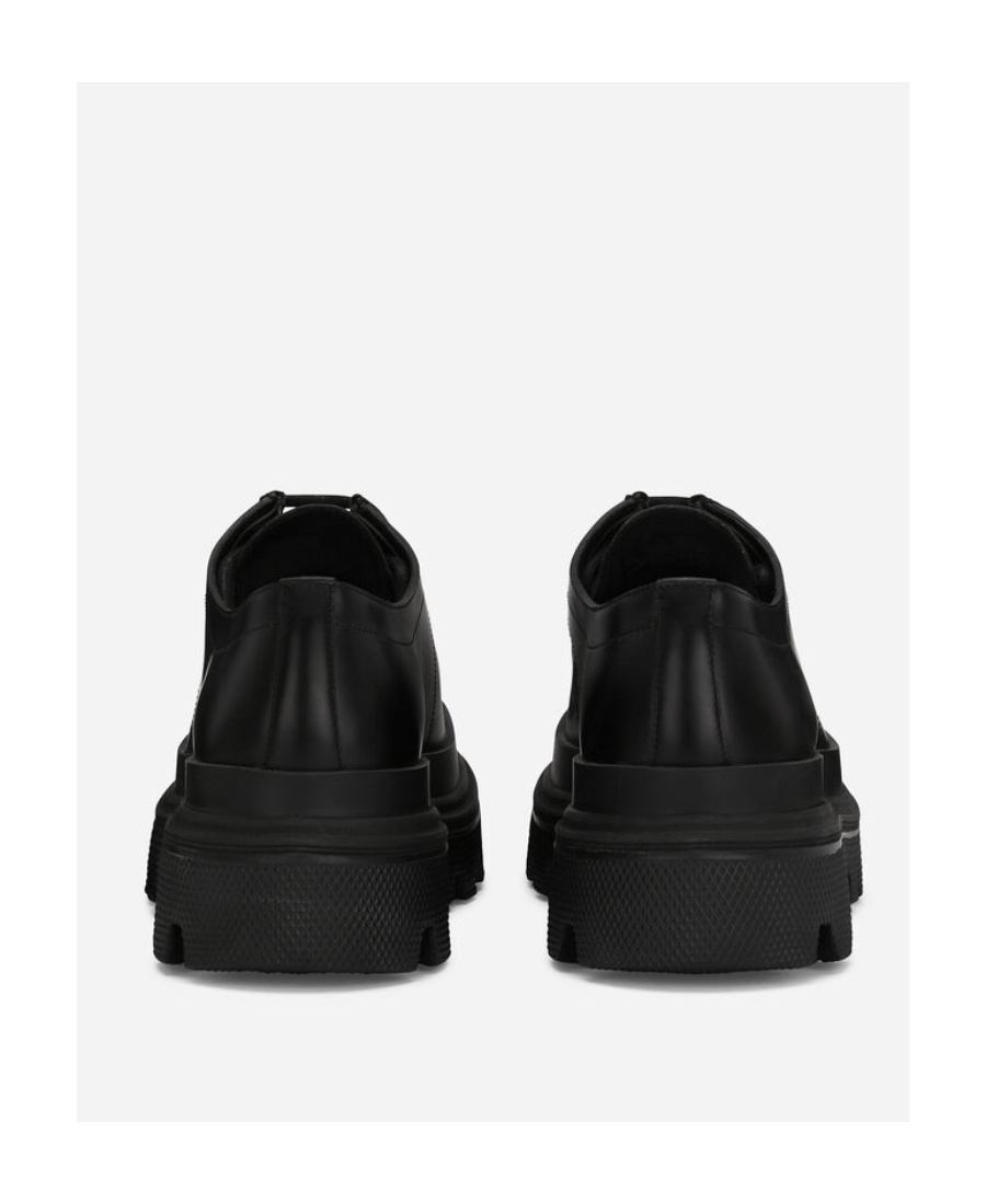 Dolce & Gabbana Man Lace-up Shoes Black Size 9.5 Soft Leather