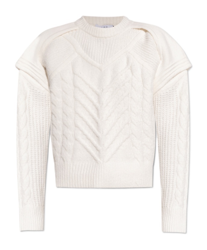 Iro Long-sleeved Sweater In White