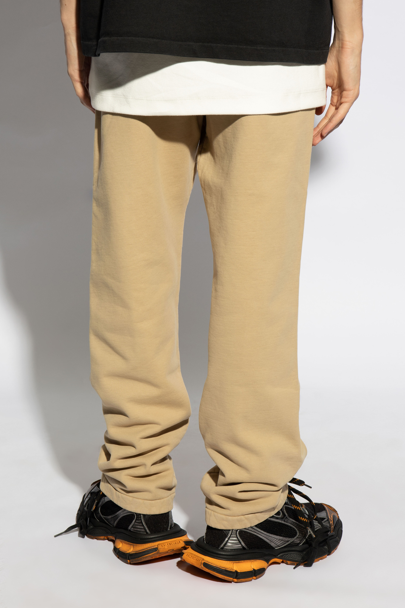 Fear Of God Drawstring Joggers In Brown