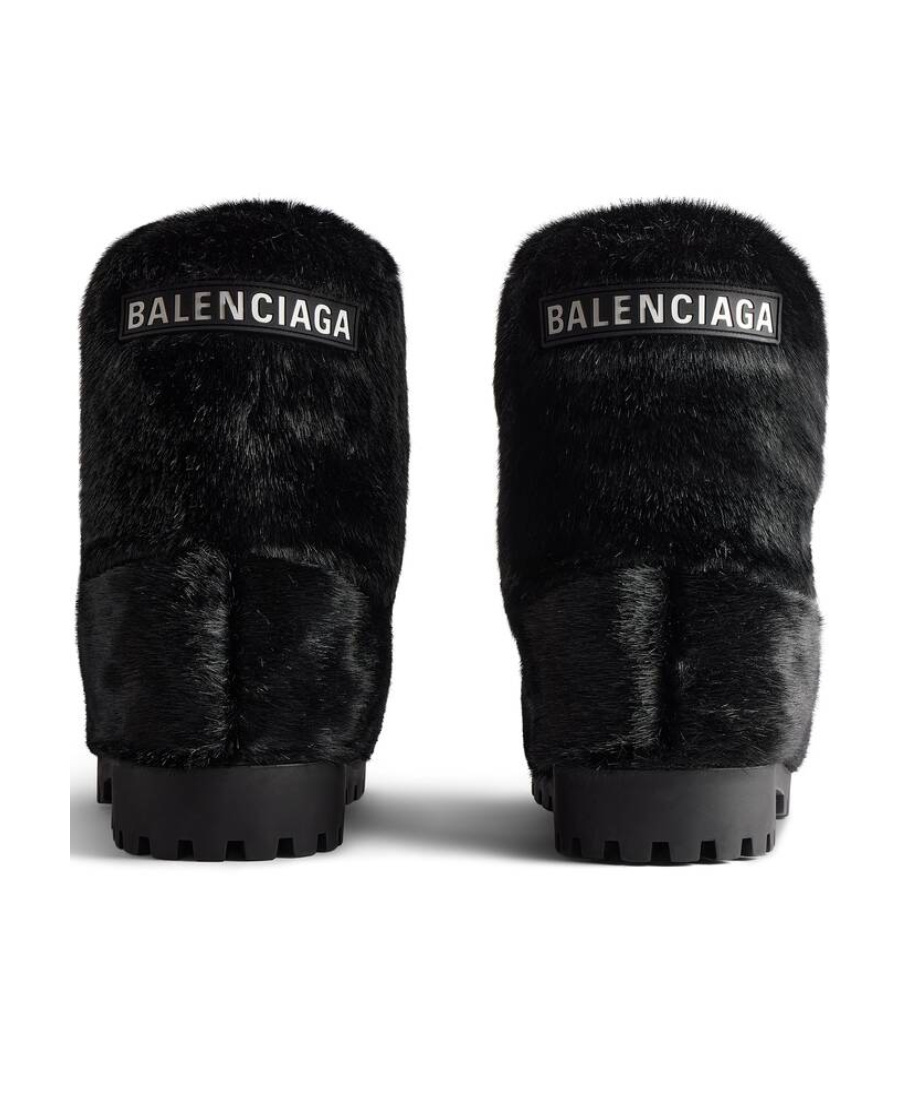 BALENCIAGA MEN'S SKIWEAR - ALASKA LOW BOOT IN BLACK