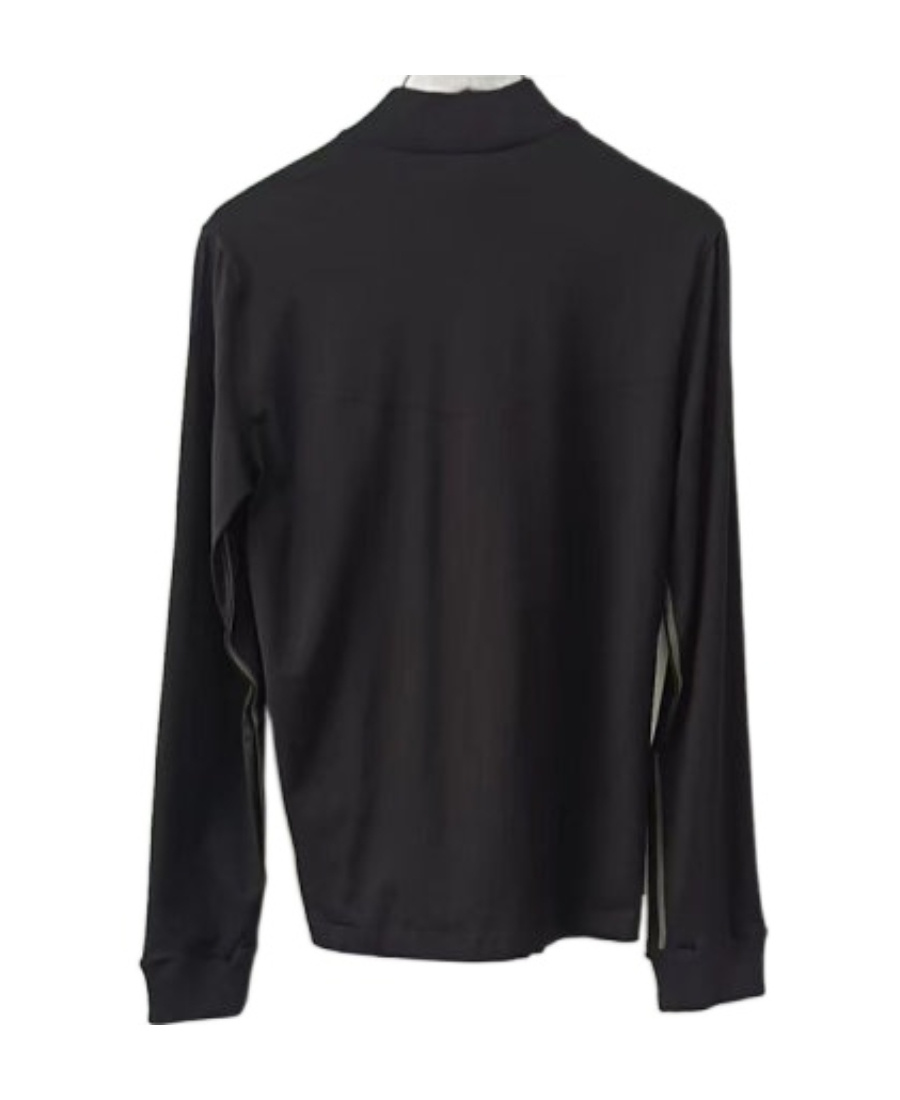 Prada Logo Casual Jacket In Black