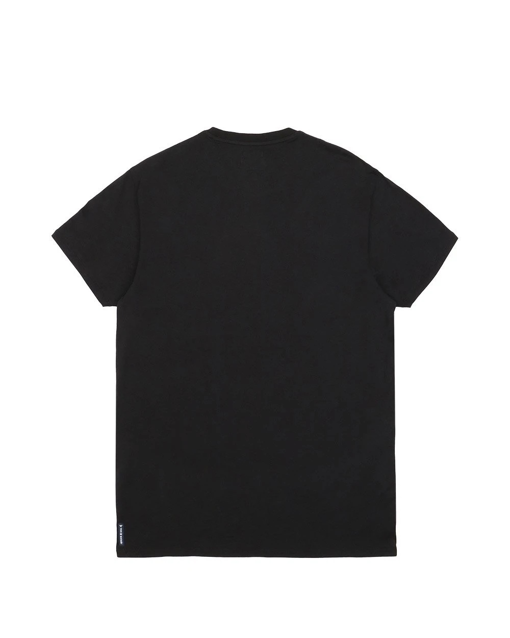 Armani Jeans Round Collar Logo T-shirt In Black