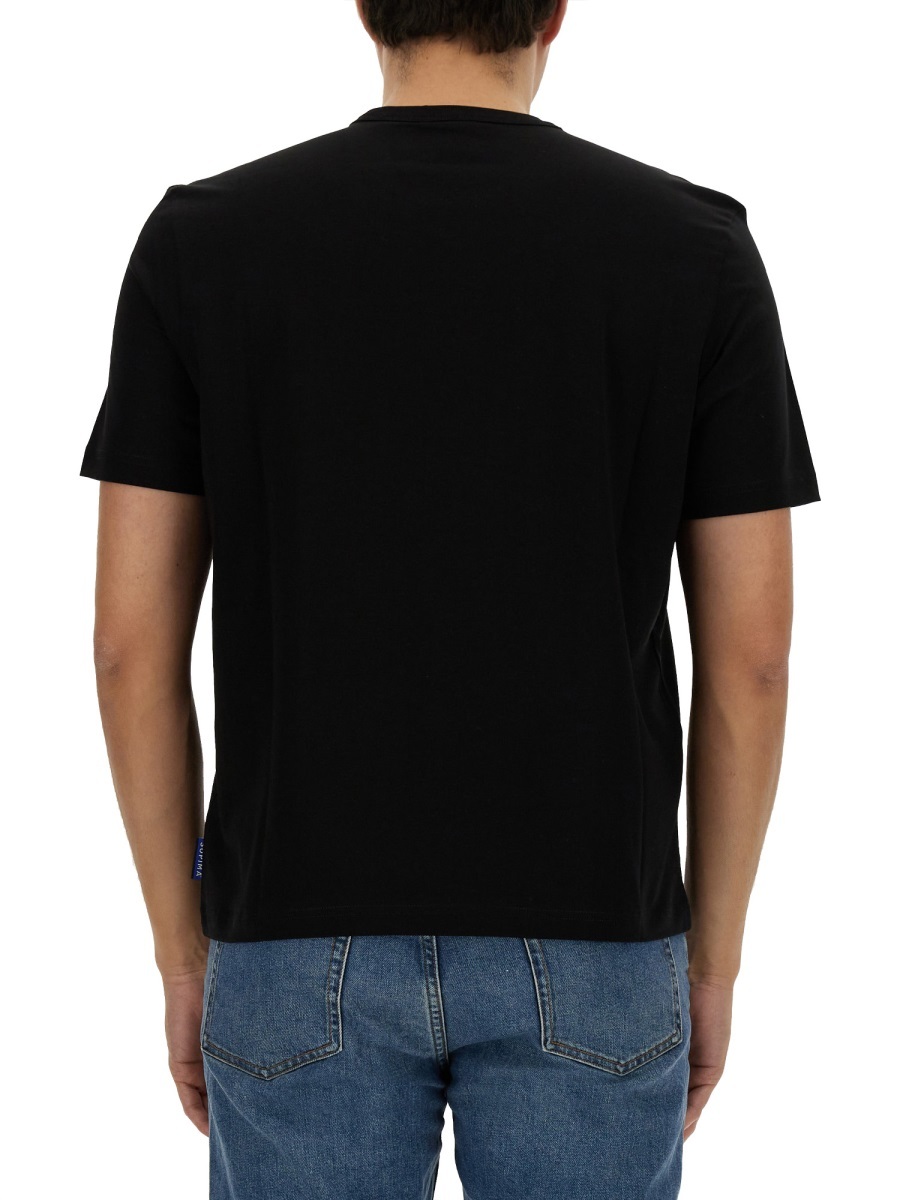 PAUL SMITH ZEBRA-PRINT COTTON T-SHIRT
