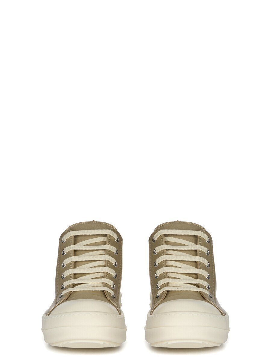 RICK OWENS LACE-UP LOW-TOP SNEAKERS