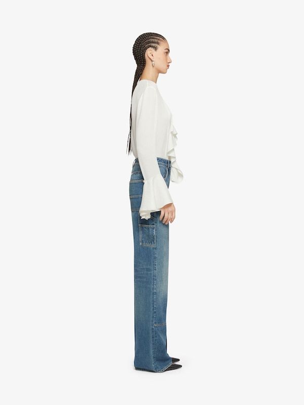 GIVENCHY GIVENCHY STRAIGHT-LEG JEANS