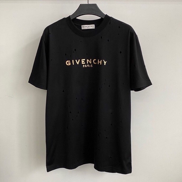 Givenchy Logo-printed Cotton Jersey T-shirt In Black