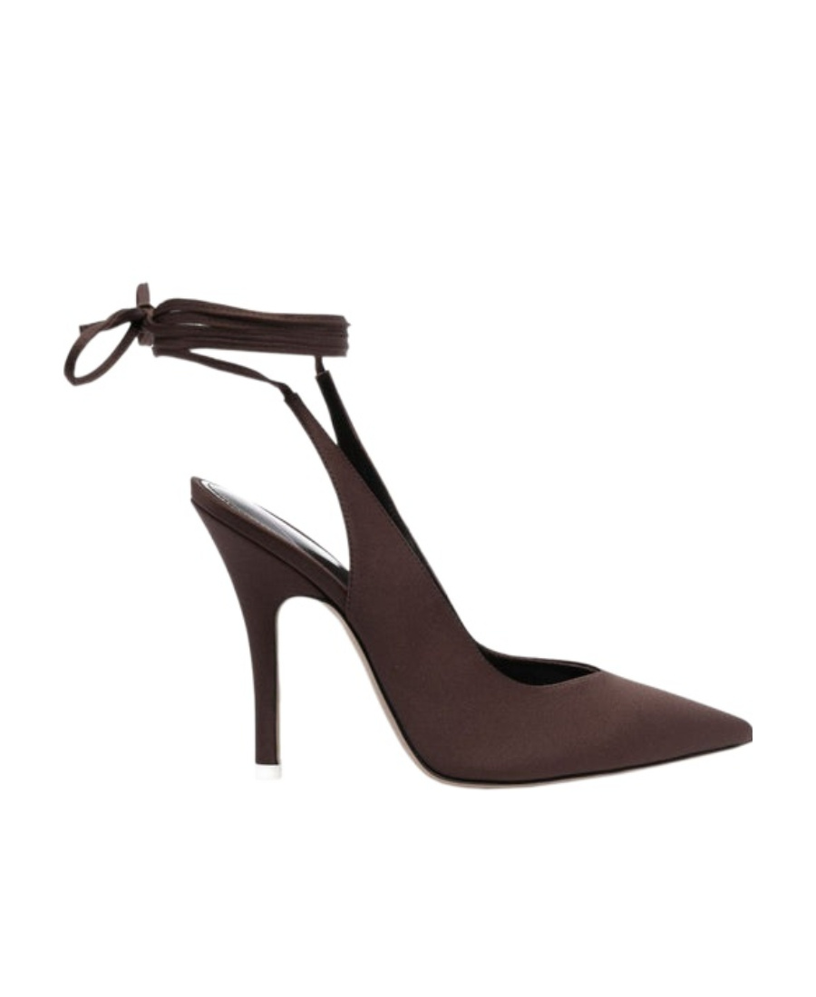 Attico Cusp High-heeled Shoes In Black